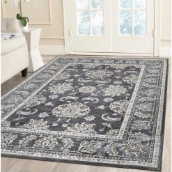 Carlisle Anthracite 5 ft. x 6 ft. 8 in. Area Rug by Home Decorators Collection -Home Decorators Store anthracite home decorators collection area rugs 39045 c3 1000