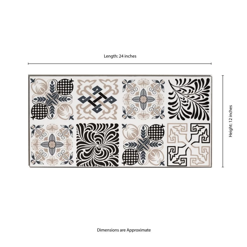 Bailey Rain 11.81 in. W x 23.62 in. L Rigid Core Luxury Vinyl Tile Flooring (19.37 sq. ft. / case) by Home Decorators Collection 5 Bailey Rain 11.81 in. W x 23.62 in. L Rigid Core Luxury Vinyl Tile Flooring (19.37 sq. ft. / case) by Home Decorators Collection - Image 5