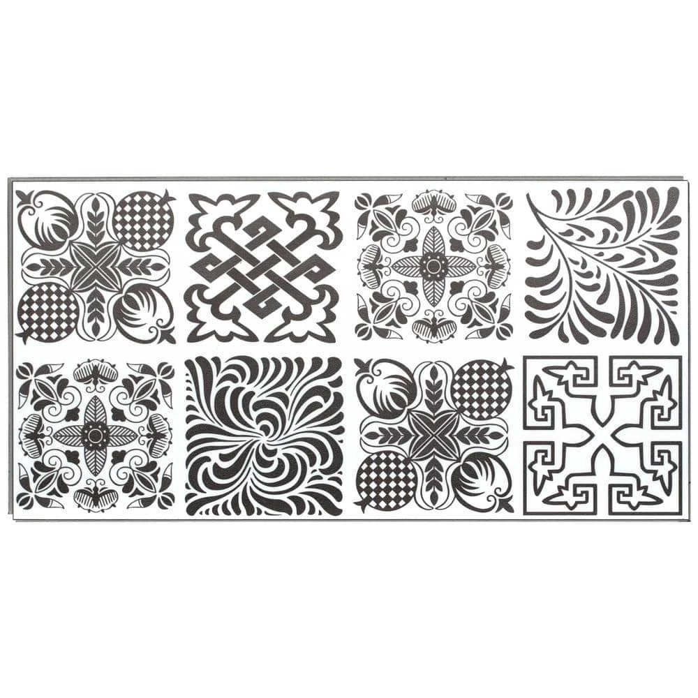 Baylee Tux 11.81 in. W x 23.62 in. L Rigid Core Luxury Vinyl Tile Flooring (19.37 sq. ft. / case) by Home Decorators Collection 3 Baylee Tux 11.81 in. W x 23.62 in. L Rigid Core Luxury Vinyl Tile Flooring (19.37 sq. ft. / case) by Home Decorators Collection - Image 3