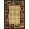 Mountain Top Beige 8 ft. x 10 ft. Cabin Area Rug by Home Decorators Collection