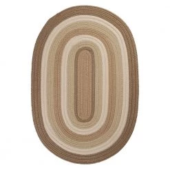Frontier 8 ft. x 11 ft. Neutral Braided Oval Area Rug by Home Decorators Collection