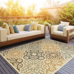 Sumba Beige 4 ft. x 6 ft. Indoor/Outdoor Area Rug by Home Decorators Collection 24 Sumba Beige 4 ft. x 6 ft. Indoor/Outdoor Area Rug by Home Decorators Collection -Home Decorators Store beige home decorators collection outdoor rugs 1359620420 fa 1000