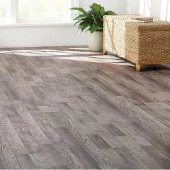 Bellrock 12 mm T x 7.48 in W x 47.72 in L Water Resistant Laminate Flooring (19.83 sq. ft. / case) by Home Decorators Collection -Home Decorators Store bellrock gray home decorators collection laminate wood flooring hl1354 31 1000