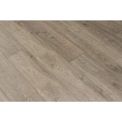 Bennett Valley Oak 12 mm T x 8.03 in. W Waterproof Laminate Wood Flooring (15.94 sq.ft/Case) by Home Decorators Collection -Home Decorators Store bennett valley oak soft gray brown home decorators collection laminate wood flooring 361042 2k439 44 1000