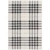 Newburry Black and White 8 ft. x 10 ft. Menswear Polypropylene Area Rug by Home Decorators Collection