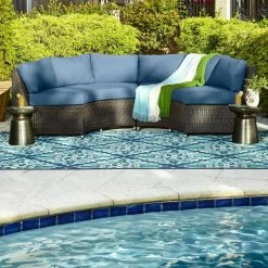 Bayview Blue/Aqua 5 ft 3 in x 7 ft 6 in Outdoor Area Rug by Home Decorators Collection 17 Bayview Blue/Aqua 5 ft 3 in x 7 ft 6 in Outdoor Area Rug by Home Decorators Collection -Home Decorators Store blue aqua home decorators collection outdoor rugs 9526220310 1f 1000