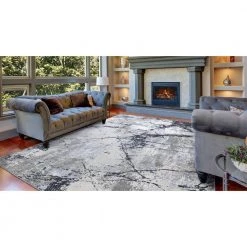 Chloe Blue 5 ft. x 7 ft. Area Rug by Home Decorators Collection -Home Decorators Store blue home decorators collection area rugs 41865 fa 1000