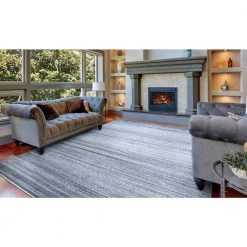 Briar Blue 8 ft. x 10 ft. Area Rug by Home Decorators Collection -Home Decorators Store blue home decorators collection area rugs 51167 fa 1000
