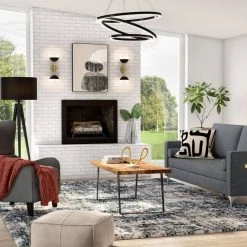 Nordic Blue 10 ft. x 13 ft. Abstract Shag Area Rug by Home Decorators Collection -Home Decorators Store blue home decorators collection area rugs 564644 77 1000