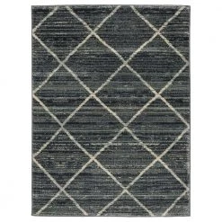 Luciana Blue 7 ft. x 10 ft. Geometric Area Rug by Home Decorators Collection