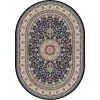 Nicholson Blue/Ivory 7 ft. x 10 ft. Oval Indoor Area Rug by Home Decorators Collection