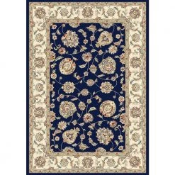 Judith Blue/Ivory 5 ft. x 8 ft. Indoor Area Rug by Home Decorators Collection