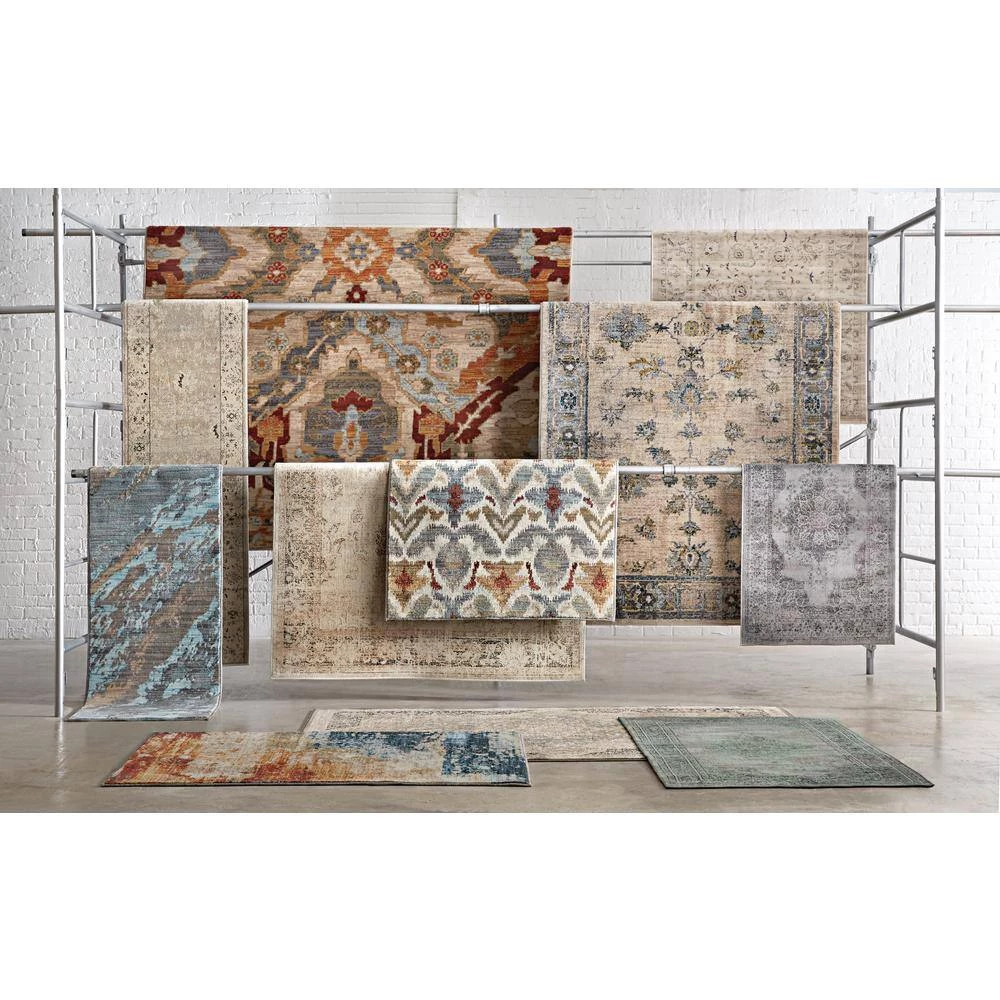 Java Blue 10 ft. x 13 ft. Area Rug by Home Decorators Collection 12 Java Blue 10 ft. x 13 ft. Area Rug by Home Decorators Collection - Image 12