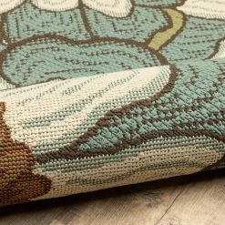 Jubilee Blue White 7 ft. x 10 ft. Indoor/Outdoor Area Rug by Home Decorators Collection -Home Decorators Store blue home decorators collection outdoor rugs 0564230310 1f 1000