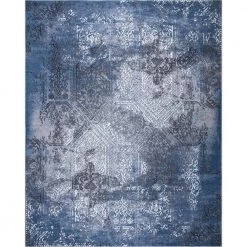 Aurora Blue 8 ft. x 10 ft. Indoor/Outdoor Area Rug by Home Decorators Collection