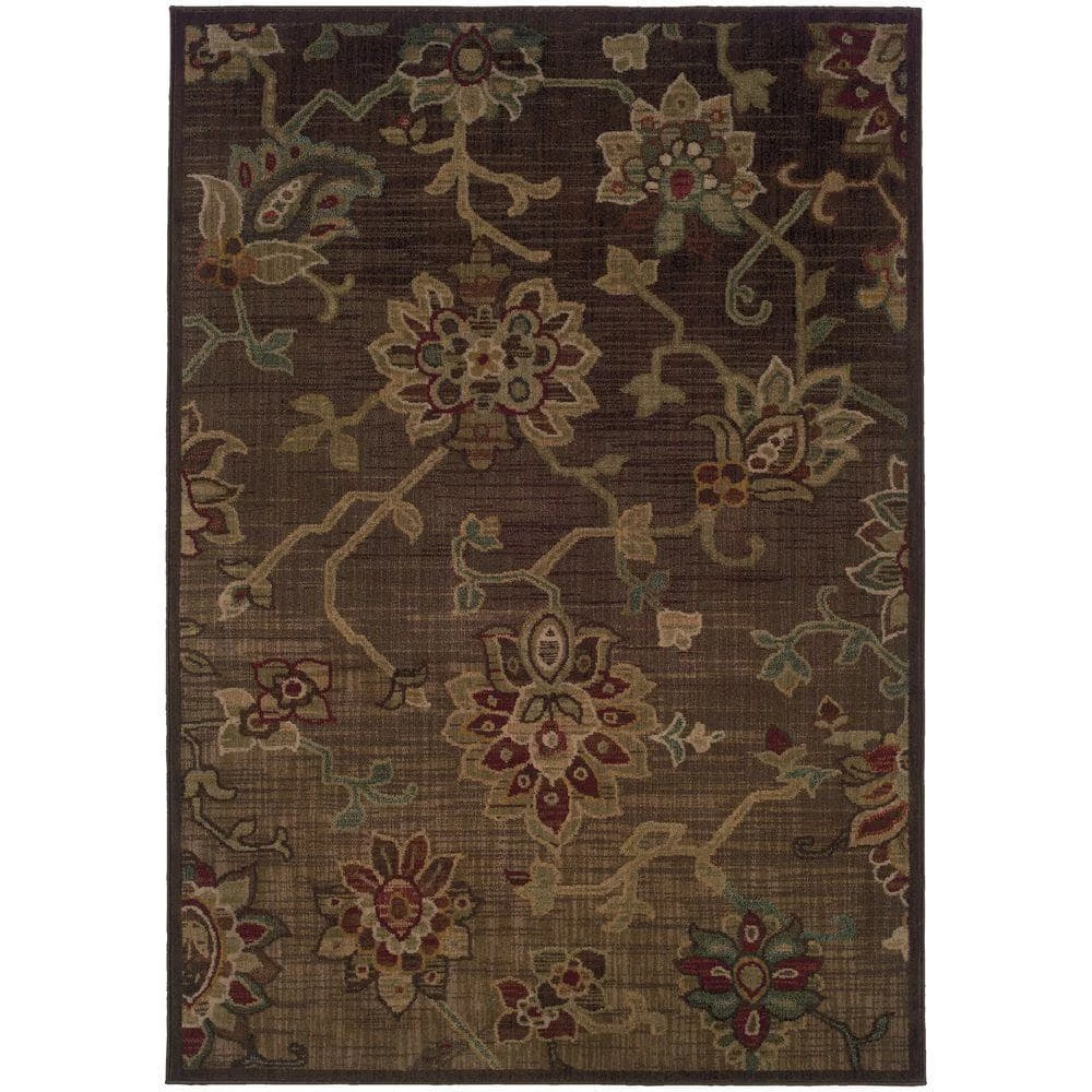 Promise Brown 5 ft. x 8 ft. Area Rug by Home Decorators Collection 1 Promise Brown 5 ft. x 8 ft. Area Rug by Home Decorators Collection