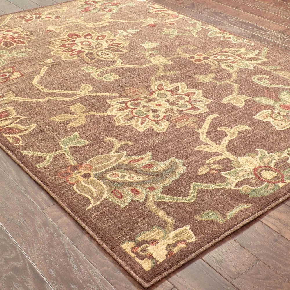 Promise Brown 5 ft. x 8 ft. Area Rug by Home Decorators Collection 2 Promise Brown 5 ft. x 8 ft. Area Rug by Home Decorators Collection - Image 2