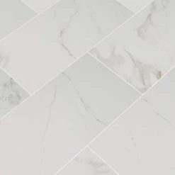 Carrara 12 in. x 24 in. Polished Porcelain Stone Look Floor and Wall Tile (16 sq. ft./Case) by Home Decorators Collection -Home Decorators Store carrara home decorators collection porcelain tile nhdcarr1224p 44 1000