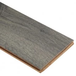 Castle Gray Oak 1/3 in. Thick x 6.26 in. wide x 50.79 in Length Engineered Hardwood Flooring (17.66 sq. ft./case) by Home Decorators Collection -Home Decorators Store castle gray oak home decorators collection engineered hardwood o523 lm a0 1000