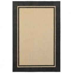 Bondi Charcoal 10 ft. x 13 ft. Outdoor Area Rug by Home Decorators Collection