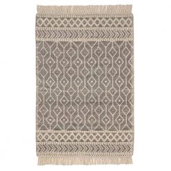 Winchester Cream/Black 5 ft. x 7 ft. Wool Area Rug by Home Decorators Collection