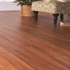Strand Woven Distressed Dark Honey 1/2 in. T x Multi Width x 72 in. L Solid Bamboo Flooring by Home Decorators Collection -Home Decorators Store dark honey home decorators collection bamboo flooring hd13004b 44 1000