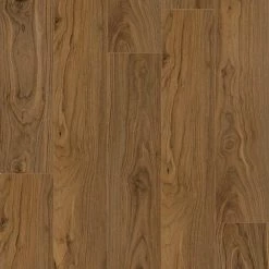 Dewitt Walnut 7.20 in. W x 42 in. L SPC Waterproof Vinyl Plank Flooring (25.20 sq. ft./Case) by Home Decorators Collection