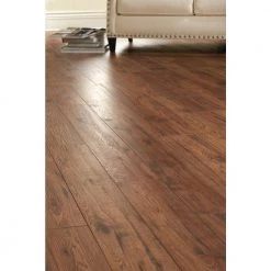 Distressed Brown Hickory 12 mm Thick x 6-1/4 in. Wide x 50-25/32 in. Length Laminate Flooring (15.45 sq. ft. / case) by Home Decorators Collection -Home Decorators Store distressed brown hickory home decorators collection laminate wood flooring 34074sq 31 1000