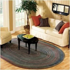 Cage Dusk 8 ft. x 11 ft. Oval Braided Area Rug by Home Decorators Collection -Home Decorators Store dusk home decorators collection area rugs oh48r096x132 66 1000