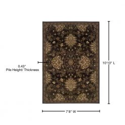 Eastgate Espresso 8 ft. x 11 ft. Area Rug by Home Decorators Collection -Home Decorators Store espresso home decorators collection area rugs 7035050820 76 1000