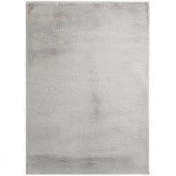 Piper Grey 5 ft. x 7 ft. Solid Polyester Area Rug by Home Decorators Collection