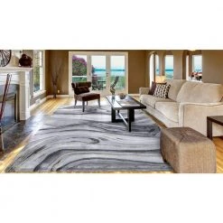 Matthew Grey 8 ft. x 10 ft. Area Rug by Home Decorators Collection -Home Decorators Store gray home decorators collection area rugs 61587 1f 1000