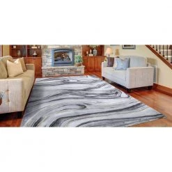 Matthew Grey 8 ft. x 10 ft. Area Rug by Home Decorators Collection -Home Decorators Store gray home decorators collection area rugs 61587 4f 1000