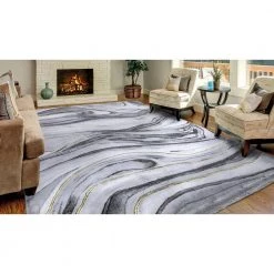 Matthew Grey 8 ft. x 10 ft. Area Rug by Home Decorators Collection -Home Decorators Store gray home decorators collection area rugs 61587 c3 1000