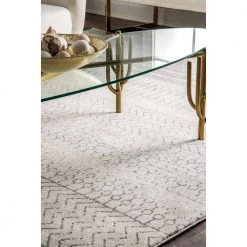 Nova Stripes Gray 12 ft. x 18 ft. Indoor Area Rug by Home Decorators Collection -Home Decorators Store gray home decorators collection area rugs rzbd65b 12018 fa 1000