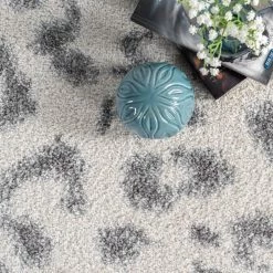 Sebastian Leopard Print Gray 10 ft. x 14 ft. Area Rug by Home Decorators Collection -Home Decorators Store gray home decorators collection kids rugs rzbd61a 10014 4f 1000