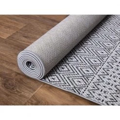 Rhapsody Gray 8 ft. x 10 ft. Indoor/Outdoor Area Rug by Home Decorators Collection -Home Decorators Store gray home decorators collection outdoor rugs 30417 66 1000