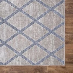 Trellis Gray 8 ft. x 10 ft. Indoor/Outdoor Area Rug by Home Decorators Collection -Home Decorators Store gray home decorators collection outdoor rugs 87227 1d 1000