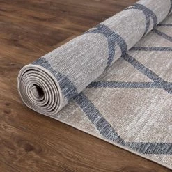 Trellis Gray 8 ft. x 10 ft. Indoor/Outdoor Area Rug by Home Decorators Collection -Home Decorators Store gray home decorators collection outdoor rugs 87227 66 1000
