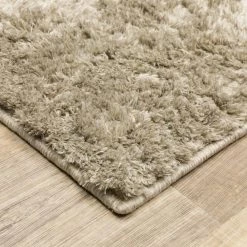 Belmont Greige 4 ft. x 6 ft. Solid Shag Area Rug by Home Decorators Collection -Home Decorators Store greige home decorators collection area rugs 565016 1d 1000