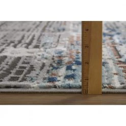 Salene Grey/Grey 7 ft. 11 in. x 10 ft. 6 in. Abstract Polypropylene/Polyester Area Rug by Home Decorators Collection -Home Decorators Store grey grey home decorators collection area rugs 885369572715 1d 1000