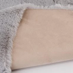 Piper Grey 3 ft. x 5 ft. Sheepskin Solid Polyester Area Rug by Home Decorators Collection 10 Piper Grey 3 ft. x 5 ft. Sheepskin Solid Polyester Area Rug by Home Decorators Collection -Home Decorators Store grey home decorators collection area rugs 5250 61 25hcmb 1d 1000