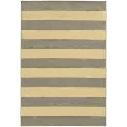 Nantucket Grey 7 ft. x 10 ft. Indoor/Outdoor Area Rug by Home Decorators Collection
