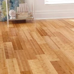 Horizontal Toast 3/8 in. T x 5 in. W x 38.59 in. L Engineered Click Bamboo Flooring by Home Decorators Collection -Home Decorators Store horizontal toast home decorators collection bamboo flooring hl615h 31 1000