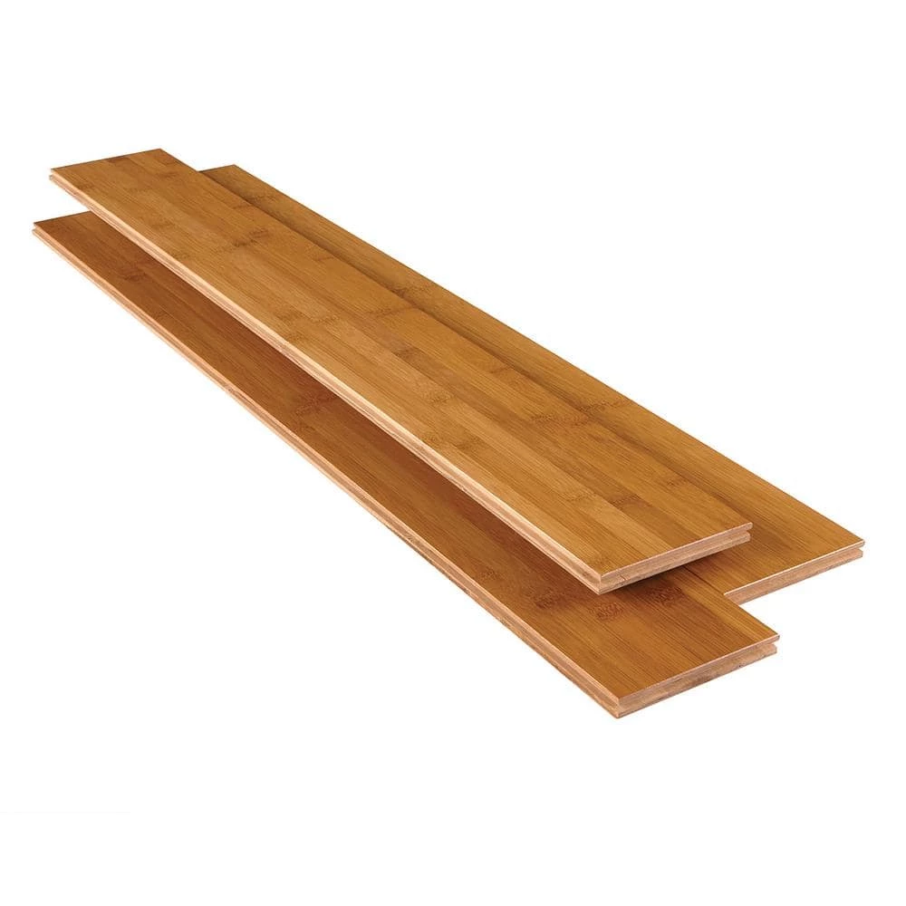 Horizontal Toast 5/8 in. T x 5 in. W x 38.59 in. L Solid Bamboo Flooring(24.12 sq. ft. / case) by Home Decorators Collection 3 Horizontal Toast 5/8 in. T x 5 in. W x 38.59 in. L Solid Bamboo Flooring(24.12 sq. ft. / case) by Home Decorators Collection - Image 3