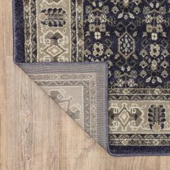 Gianna Indigo 8 ft. x 10 ft. Border Area Rug by Home Decorators Collection -Home Decorators Store indigo home decorators collection area rugs 442720 66 1000