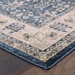 Gianna Indigo 8 ft. x 10 ft. Border Area Rug by Home Decorators Collection -Home Decorators Store indigo home decorators collection area rugs 442720 fa 1000