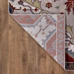 Talya Ivory/Red 8 ft. x 10 ft. Medallion Area Rug by Home Decorators Collection -Home Decorators Store ivory red home decorators collection area rugs 54027 66 1000