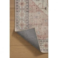 Leesa Ivory/Rust 7 ft. 6 in. x 9 ft. 6 in. Medallion Polyester Area Rug by Home Decorators Collection -Home Decorators Store ivory rust home decorators collection area rugs 885369572708 66 1000
