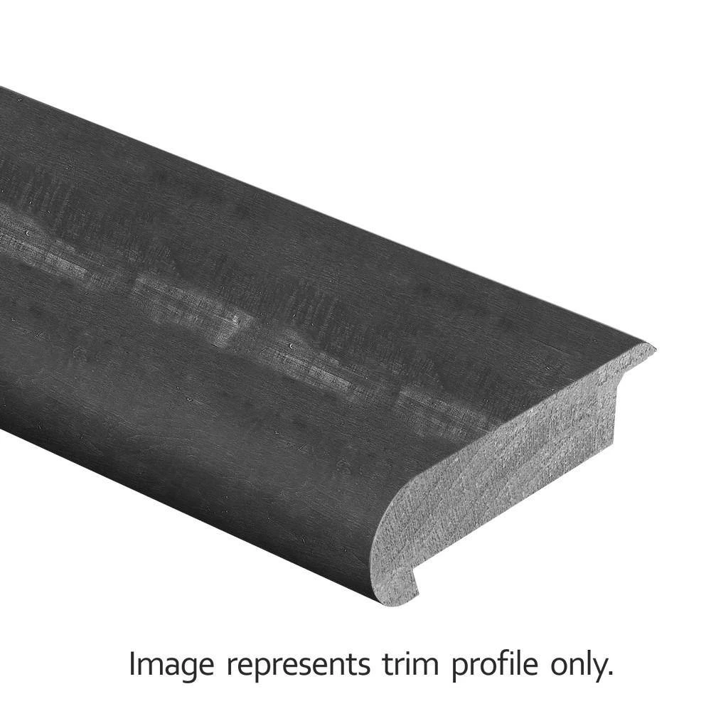 Mountainside Oak 3/8 in. Thick x 2-3/4 in. Wide x 94 in. Length Hardwood Stair Nose Molding Overlap by Zamma 2 Mountainside Oak 3/8 in. Thick x 2-3/4 in. Wide x 94 in. Length Hardwood Stair Nose Molding Overlap by Zamma - Image 2